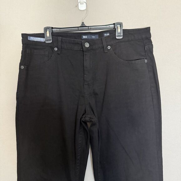 BKE Buckle Tyler Straight Jeans 38x34 Black Mens Stretch Premium Cotton Denim - Picture 2 of 9